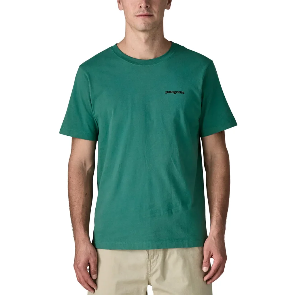 PATAGONIA P6 Logo T-Shirt /gem vert