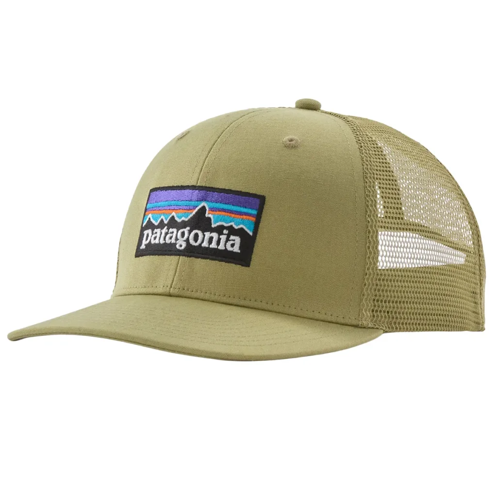 PATAGONIA P6 Logo Trucker Hat /gumtree vert