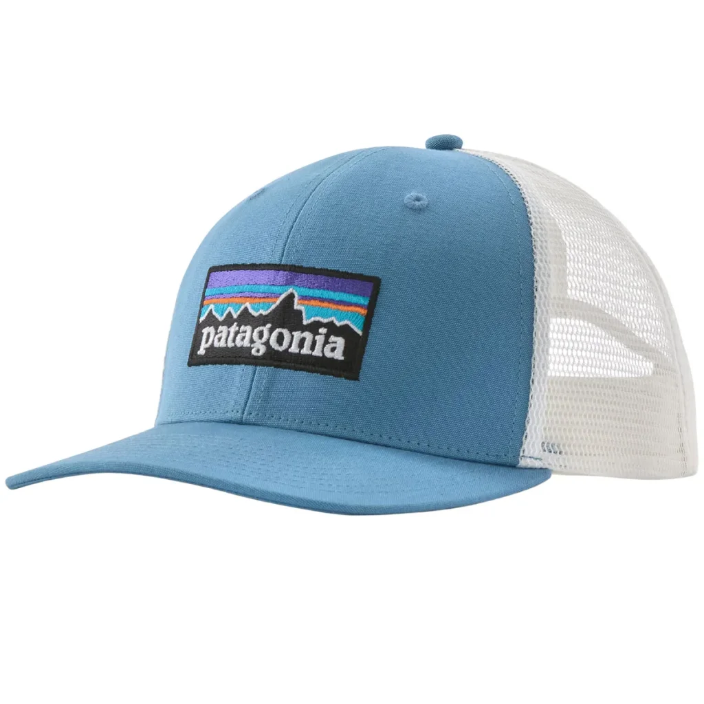 PATAGONIA P6 Logo Trucker Hat /shore bleu