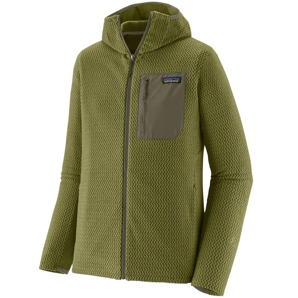 PATAGONIA R1 Air Full-Zip Hoody /caper green