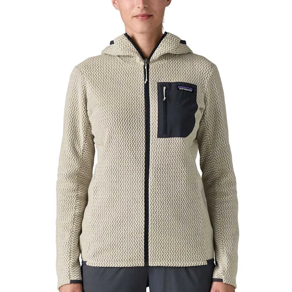 PATAGONIA R1 Air Full-Zip Hoody W /wool white