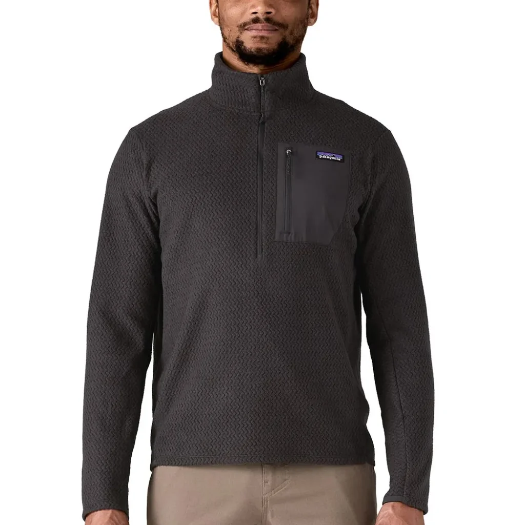 PATAGONIA R1 Air Zip Neck /noir