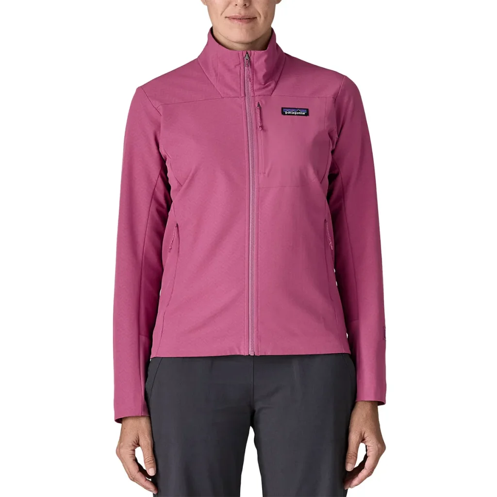 PATAGONIA R1 CrossStrata Jacket W /faded magenta