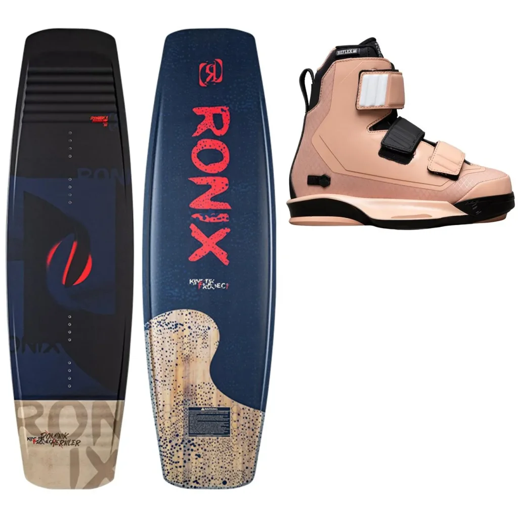 RONIX Kinetik Project Spring Box 2 /black mulberry + LIQUID FORCE Hook 6X W /coral
