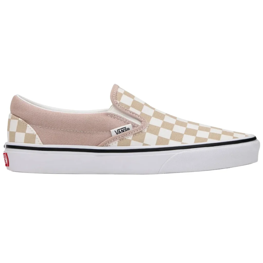 VANS Classic Slip-On /color theory checkerboard /mushroom