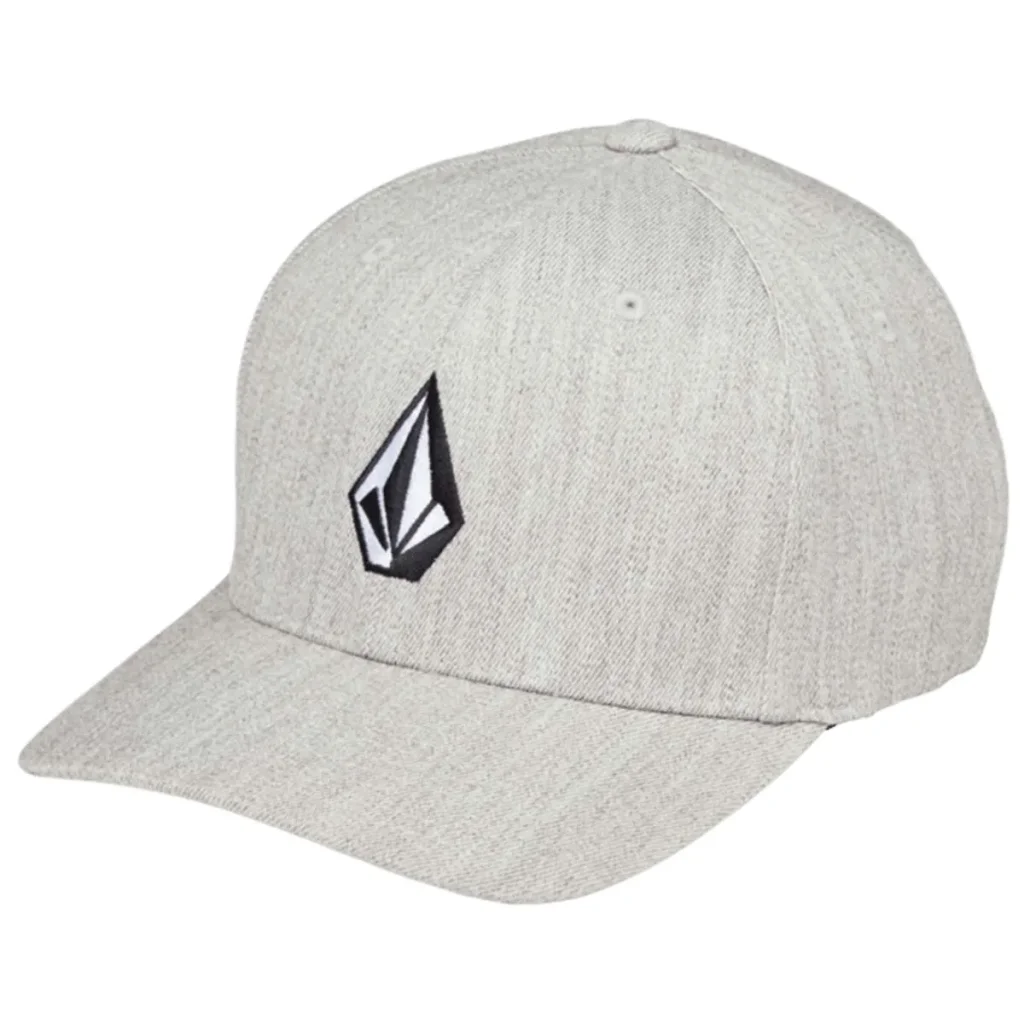 VOLCOM Full Stone Hthr Flexfit Hat /gris vintage