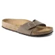 BIRKENSTOCK Madrid Birko-Flor Birkibuc /mocca (narrow)