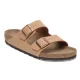 BIRKENSTOCK Arizona Vegan Birko-Flor Birkibuc /pecan (narrow)