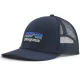 PATAGONIA P6 Logo LoPro Trucker Hat /new marine