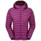 RAB Cirrus Flex Hoody W /plum mulberry