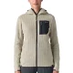 PATAGONIA R1 Air Full-Zip Hoody W /wool blanc