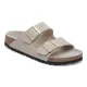 BIRKENSTOCK Arizona Birko-Flor Birkibuc /triples sandcastle oyster (narrow)