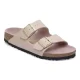 BIRKENSTOCK Arizona Birko-Flor Birkibuc /triples new beige rose clay (narrow)