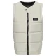 MYSTIC Star Impact Vest Front Zip Wake /dirty blanc