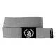 VOLCOM Circle Web Belt /gris chiné