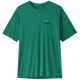 PATAGONIA Cap Cool Daily Shirt 73 Skyline /gem vert clair gem vert x-dye