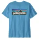 PATAGONIA P6 Logo T-Shirt /shore bleu