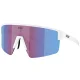 BLIZ P004 /blanc mat /rose violet bleu miroir