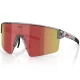 BLIZ P004 /gris foncé transparent /rouge