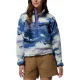 COLUMBIA Helvetia II Printed Cropped Half Snap W /nocturnal dreaming