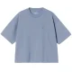 CARHARTT WIP Chester Ss T-Shirt W /gentle bleu
