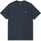 CARHARTT WIP Script Embroidery Ss T-Shirt /deep night white