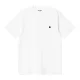 CARHARTT WIP Madison Ss T-Shirt /blanc noir