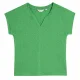 WHITE STUFF Nelly Notch Neck Tee /brt vert
