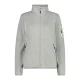 CMP Woman Knitted Melange Fleece Veste /pistacchio bianco