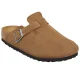BIRKENSTOCK Boston Suede /foncé tea (regular)