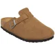 BIRKENSTOCK Boston Suede /foncé tea (narrow)