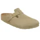 BIRKENSTOCK Boston Suede /faded kaki (narrow)