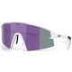 BLIZ P006 /matte blanc smoke w violet mirror /cat 3