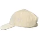 AURA VERA Casquette en Velour Cotelé /beige