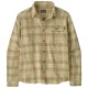 PATAGONIA L/s lw fjord flannel Chemise /builder weathered stone