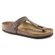 BIRKENSTOCK Gizeh Birko-Flor Nubuck /Mocha (Regular)
