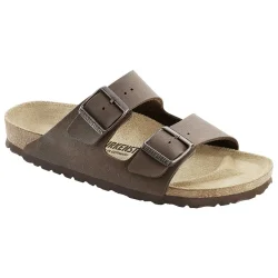 BIRKENSTOCK Arizona Birko-Flor Birkibuc /Mocca (Narrow)