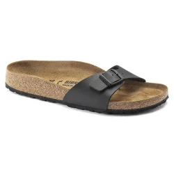 BIRKENSTOCK Madrid Birko-Flor /Black (Narrow) - BIRKENSTOCK