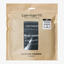 CARHARTT-WIP Cotton Trunks x2 /noir