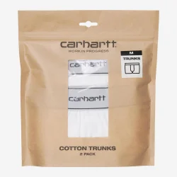 CARHARTT-WIP Cotton Trunks x2 /white