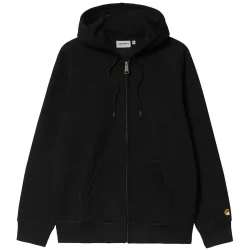 CARHARTT-WIP Hooded Chase Jacket /black gold