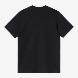 CARHARTT WIP Madison Ss T-Shirt /black white - CARHARTT-WIP