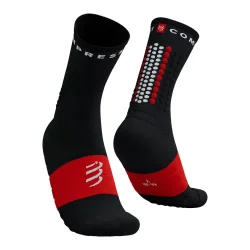 COMPRESSPORT Ultra Trail Socks V2.0 /black red - COMPRESSPORT