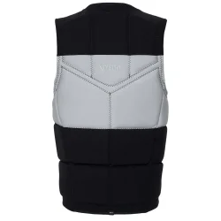 MYSTIC Peacock Impact Vest Front Zip Wake /noir blanc