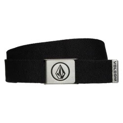 VOLCOM Circle Web Belt /black - VOLCOM