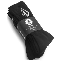 VOLCOM Full Stone Sock 3Pk /noir - VOLCOM